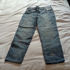 Embroidered jeans